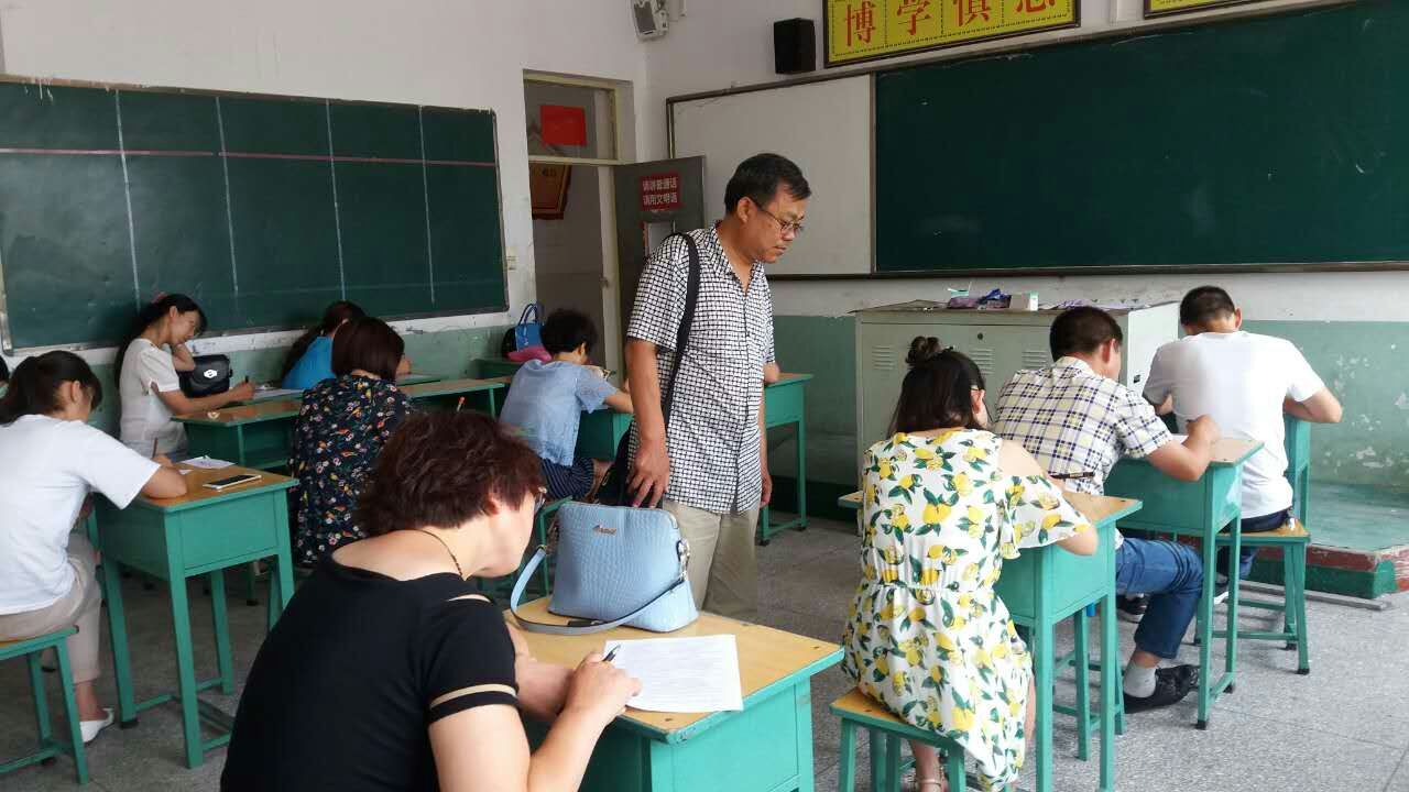 安泽二中调研