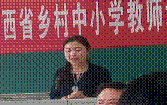参训教师马湘华发言